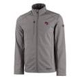 thumbnail image 2 of Men's Cutter & Buck  Gray Buffalo Bisons Evoke Eco Softshell Recycled Full-Zip Jacket, 2 of 3