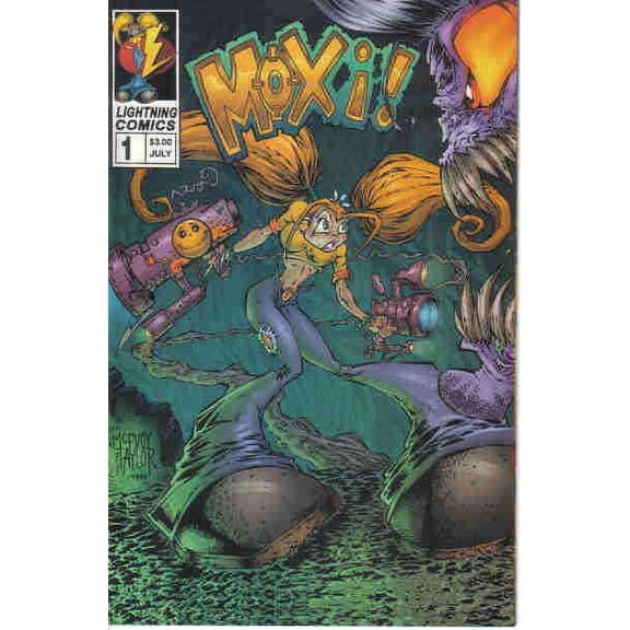Moxi #1A VF ; Lightning Comic Book