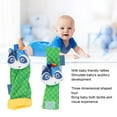 thumbnail image 4 of Rattle Wrist Rattle Foot Finder Socks Set Cute 3D Shape Baby Infant Rattle Socks Toys Brain Development Infant Toys, 4 of 8