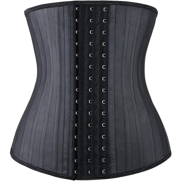 Entrenador de cintura corsé para mujer, corsé de látex, moldeador de cintura adelgazante