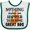 White and Green, variant on Inktastic Barbecue Lover Funny Bbq Boys or Girls Baby Bib