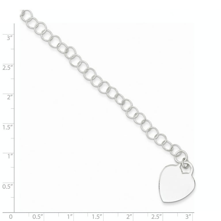Heart bracelet sale walmart