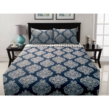 Better Homes and Gardens Paisley Medallion 3-Piece Bedding Quilt Set