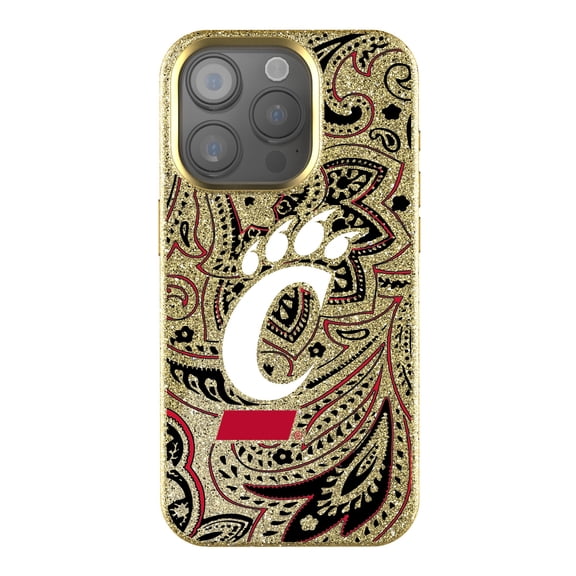 Keyscaper Cincinnati Bearcats Paisley Bling iPhone Case