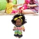 thumbnail image 1 of Muñeca de juguete para niños, muñecas africanas negras para niñas, muñecas africanas, muñeca africana, muy recomendada, 1 of 8