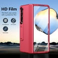 thumbnail image 4 of ELEHOLD for Samsung Galaxy Z Fold 3 Rugged Stand Case with Built-in HD Screen Protector Hinge Protection Foldable Bracket Kickstand Rugged Shockproof Full Body Cover for Galaxy Z Fold 3,Red, 4 of 7