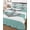 bronze, variant on Aqua Stripe Nautical King Size Down Alternative Comforter, Lightweight Comforter Quilt Bedding Set with Pillow Shams Navy Blue Anchor Summer Coastal All Seasons Bed Comforter Duvet Insert 96"x106"