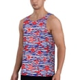 thumbnail image 2 of Fotbe Sea Stars Pattern Men's Quick Dry Workout Tank Top Gym Muscle Tee Fitness Bodybuilding Sleeveless T Shirt Breathable Workout Shirt-4X-Large, 2 of 9