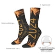 thumbnail image 4 of Logiee HAPPY NEW YEAR 2024 Print Adult Socks for Men & Women,Calf Socks, Ankle Socks,Boots Socks,Breathable Casual Sock,Unisex Crew Socks, 4 of 6