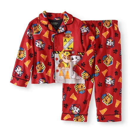 Toddler Boy Botton Down Pajama Set