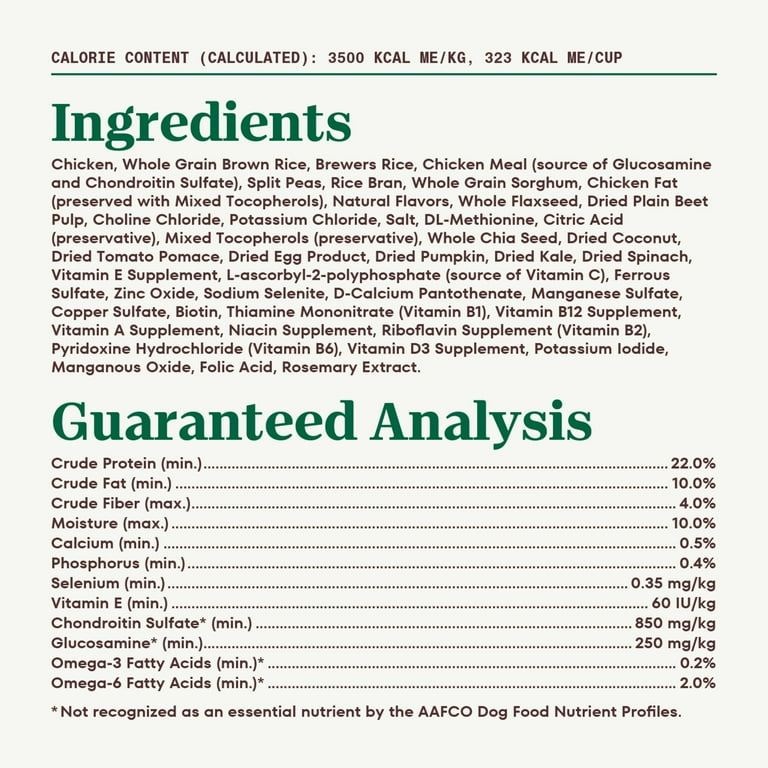 Nutro essentials dog food ingredients best sale