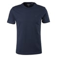 thumbnail image 1 of s.Oliver Camiseta para hombre: básica, cuello redondo, algodón, lisa Azul oscuro M (Medium), 1 of 4