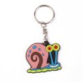 thumbnail image 3 of Llaveros de Bob Esponja, muñeco de dibujos animados, llaveros de PVC, llaveros de Anime Kawaii, Patricio, estrellas, bolsos para hombres y mujeres, colgante, decoración de coche, lindo regalo, 3 of 5