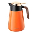 thumbnail image 1 of DOLITY Pichet Isolé Étanche Poignée Ergonomique 1600 ml pour Thé Boisson Boisson Orange, 1 of 9