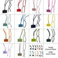 thumbnail image 2 of sweethay Cordones anticaída universales para teléfono, parche cruzado para teléfono móvil, cuerda colgante para el cuello, correa ajustable, Teléfono y Comunicación Rosado, 2 of 6