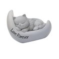 thumbnail image 1 of Estatua conmemorativa gato jinwen Placa conmemorativa de jardín impermeable, 1 of 8