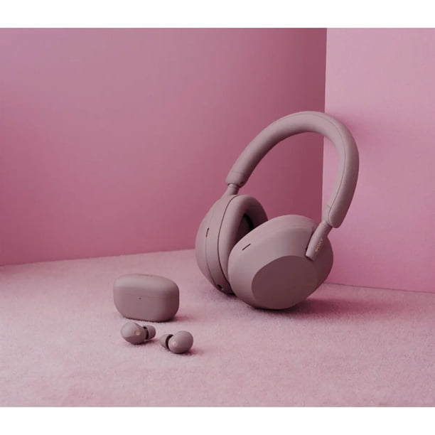 Sony WH-1000XM5 Noise-Canceling Wireless Headphones (Pink
