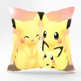 thumbnail image 5 of Colorful Cartoon Pokemon Pikachu Cushion Cover Classic Decor Game Pillowcase, 5 of 5