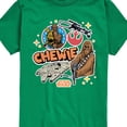 thumbnail image 3 of Star Wars - Chewie Stickers - Toddler And Youth Short Sleeve Tee, 3 of 5