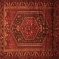 thumbnail image 1 of Ahgly Company Indoor Square Persian Orange Traditional Area Rugs, 5' Square, 1 of 1