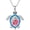 Style0, variant on Turtle Necklace 925 Sterling Silver Blue Opal Turtle Pendant Necklace Ocean Animal Necklace Jewelry Gifts for Women Wife Mother Christmas Mother's Day,18+2 inch