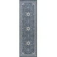 thumbnail image 3 of Hampton Traditional 2' x 10' Gray and Cream Polypropylene Indoor Area Rug, 3 of 8