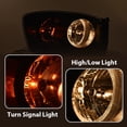 thumbnail image 6 of PIT66 Headlights Fit For 06-09 Dodge Ram 1500 2500 3500 Pair Headlights Headlamps Set Black/Amber, 6 of 9