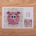 thumbnail image 3 of Latch Hook Kits Round Carpet Canvas Handmade Needlework Supplies, 3 of 8