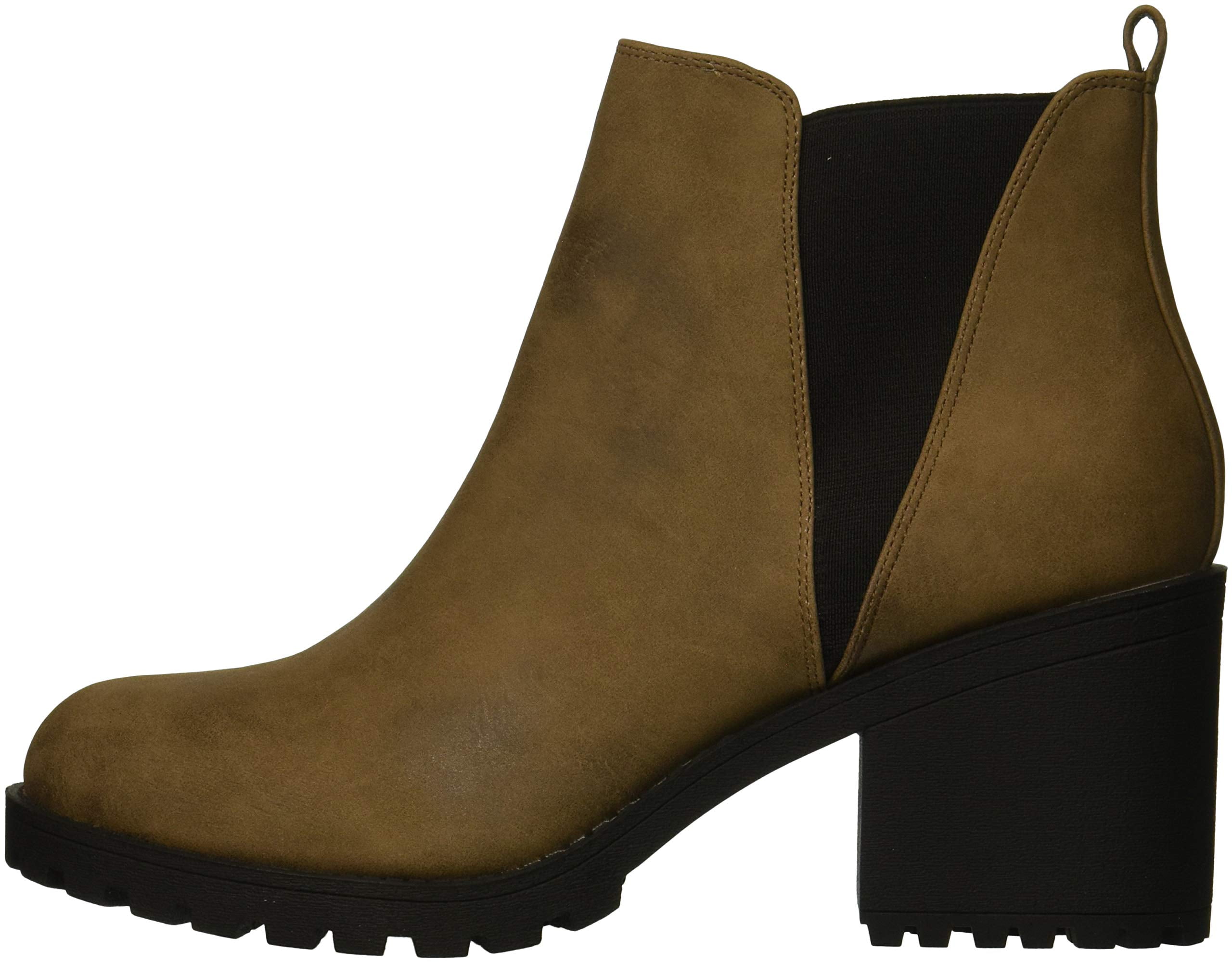 dirty laundry women's lido lug sole ankle booties