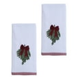 thumbnail image 3 of Holiday Time Tree Trimmings Embroidery Hand Towels, 2-Pack, 3 of 3