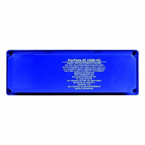 Nu-Calgon Condensate Pan Treatment,Solid,Blue 4296-45