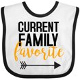 thumbnail image 3 of Inktastic Current Family Favorite Boys or Girls Baby Bib, 3 of 4