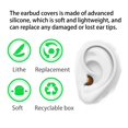 thumbnail image 4 of Mqimy Fundas De Repuesto De Silicona Para Auriculares Que Se Adaptan A La Mayoría De Los Auriculares Internos (Agujero Interior De 3,8 Mm A 5,1 Mm) Almohadillas Para Auriculares 9 Pares S M L, 4 of 5
