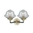 thumbnail image 5 of 284-2W-OB-G53 Innovations Lighting Bell - 2 Light Bath Vanity-11 Inches Tall and 13 Inches Wide-Oil Rubbed Bronze Finish-Light Smoke Glass Color, 5 of 7