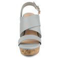 thumbnail image 2 of Women's Platform Heels Ankle Strap Wedges Sandals, 2 of 6