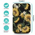 thumbnail image 5 of Washable Rubber Sunflower Cute Floral Dish Drying Mats for Kitchen Counter Home Large Coffee Bar Pad Accessories and Decor for Utensils Stemware 19.5''x12'', 5 of 7