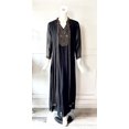 thumbnail image 4 of Black Georgette Embroided Gown, 4 of 5