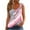 Pink, variant on Tops For Women Summer Sexy Trendy Women'S Tops Plus Size 1XVneck Tshirts Shirts For Women Plus Size CottonBlack Blouses For Women Short Sleeve V NeckWomens T Shirts Pack