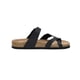 thumbnail image 4 of CUSHIONAIRE Sandalia Mujer Luna Plantilla Corcho con +Comfort NAPA NEGRA 8, 4 of 5