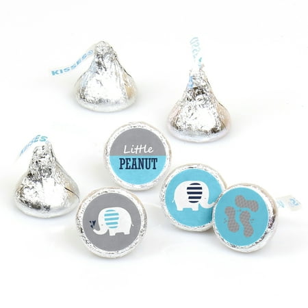Blue Elephant Boy Baby Shower Or Birthday Party Round Candy Blue Elephant Boy Baby Shower Or Birthday Party Round Candy