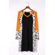 thumbnail image 1 of ABPHQTO Minivestido de mujer con escote en V y estampado de leopardo negro, 1 of 5