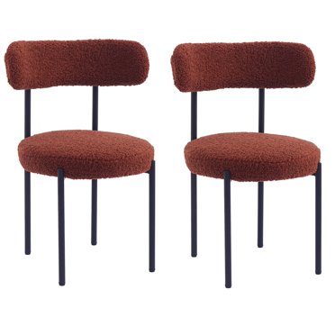 Baxton Studio Cyprien Modern and Contemporary Black Faux Leather Upholstered Dining Chair (Set of 4) main image 1