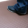 thumbnail image 7 of Rubber-Cal "Safe-Grip" Slip-Resistant Traction Mats - 1/4 in x 34 in x 8 ft - Brown Rubber Runner, 7 of 7