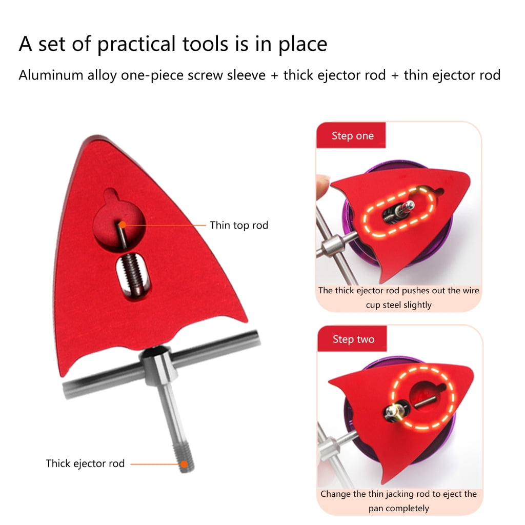 ZPAQI 5Pcs Fishing Tool Repair Tool Fishing Reel Maintenance Kits Maintenance Tool