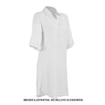 thumbnail image 3 of Salida de Playa OP para Dama, Media Aletilla Tipo Camisero Blanco Talla M, 3 of 4