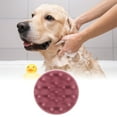 thumbnail image 2 of Unique Bargains 1 Pc Durable Handle Pet Grooming Bath for Dog for Cat 3.11"x3.11"x2.76" Pink, 2 of 6