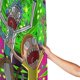 thumbnail image 4 of Cortina de ducha Rick & Morty, opaca, para baño, impermeable, resistente al moho, bloquea la privacidad, probador, patrón de impresión fina con arte de patchwork, 60 x 72, talla única., 4 of 8