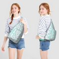 thumbnail image 4 of Summer Beach Sling Backpack - Mermaid & Seashell Design Crossbody Shoulder Bag, Fashionable Daypack, 4 of 4