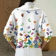 thumbnail image 5 of Dwralegc Womens Sweaters Loose Printed Scrub Cowl Neck Knit Pullover Long Sleeve Blouses Jumper Casual Autumn and Winter Sweater Multicolor S, 5 of 5