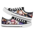 thumbnail image 1 of JoJo's Bizarre Adventure Print Low-Top Canvas Shoes, 1 of 3